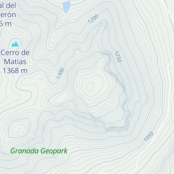 Map of Cerro Postrero
