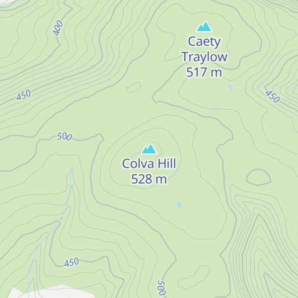 Map of Colva Hill