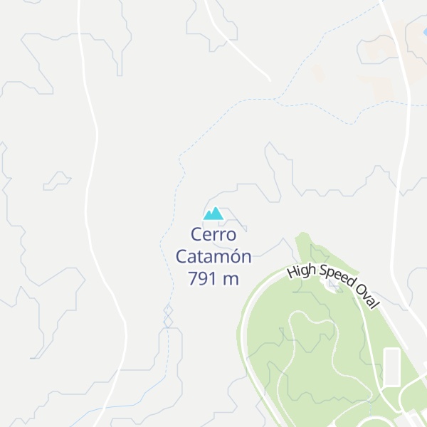 Map of Cerro Catamón