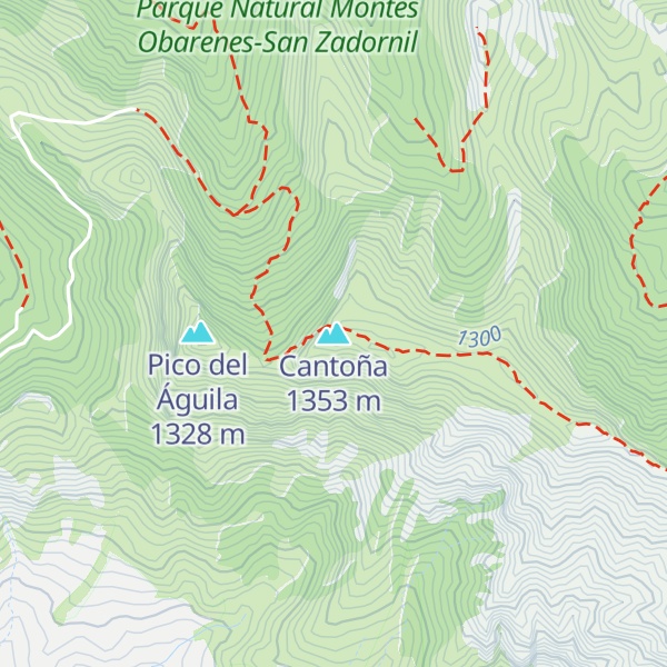 Map of Cantoña