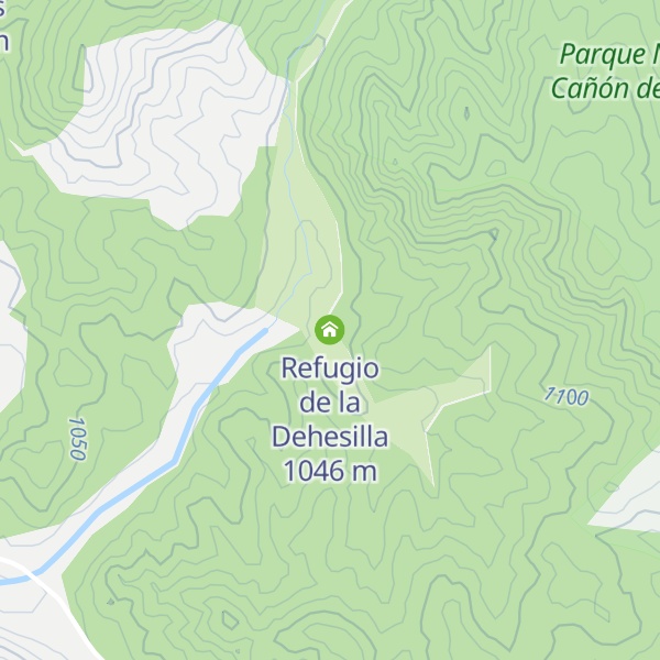 Map of Refugio de la Dehesilla