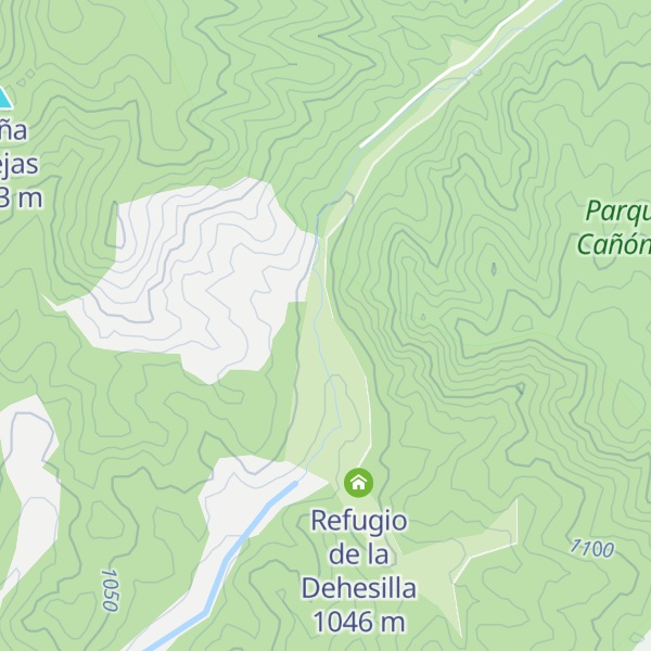 Map of Refugio de la dehesilla