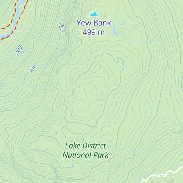 Map of Hard Knott