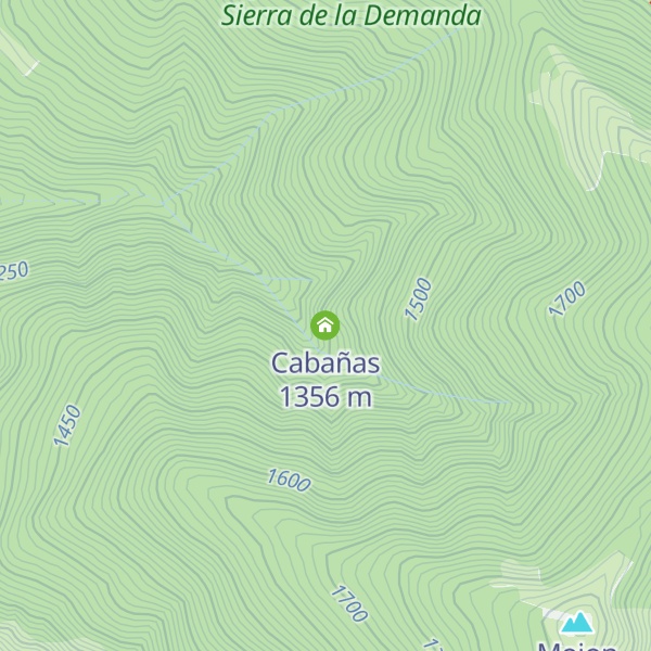 Map of Cabañas