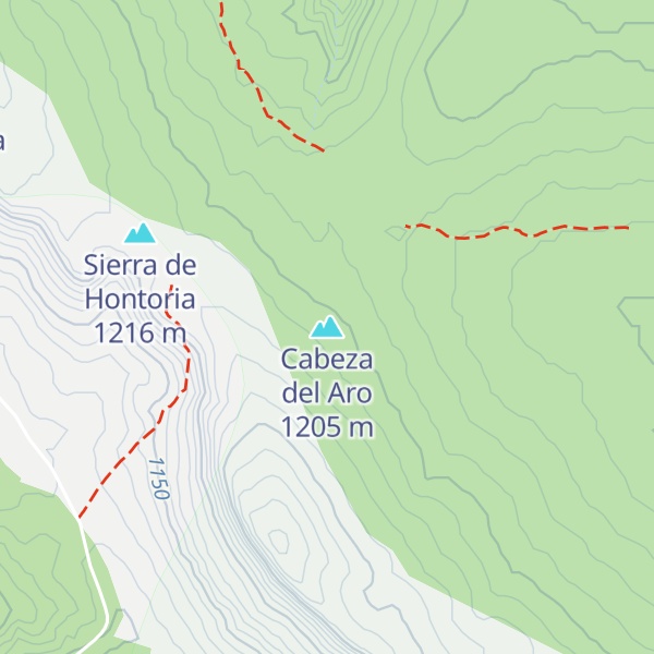 Map of Cabeza del Aro