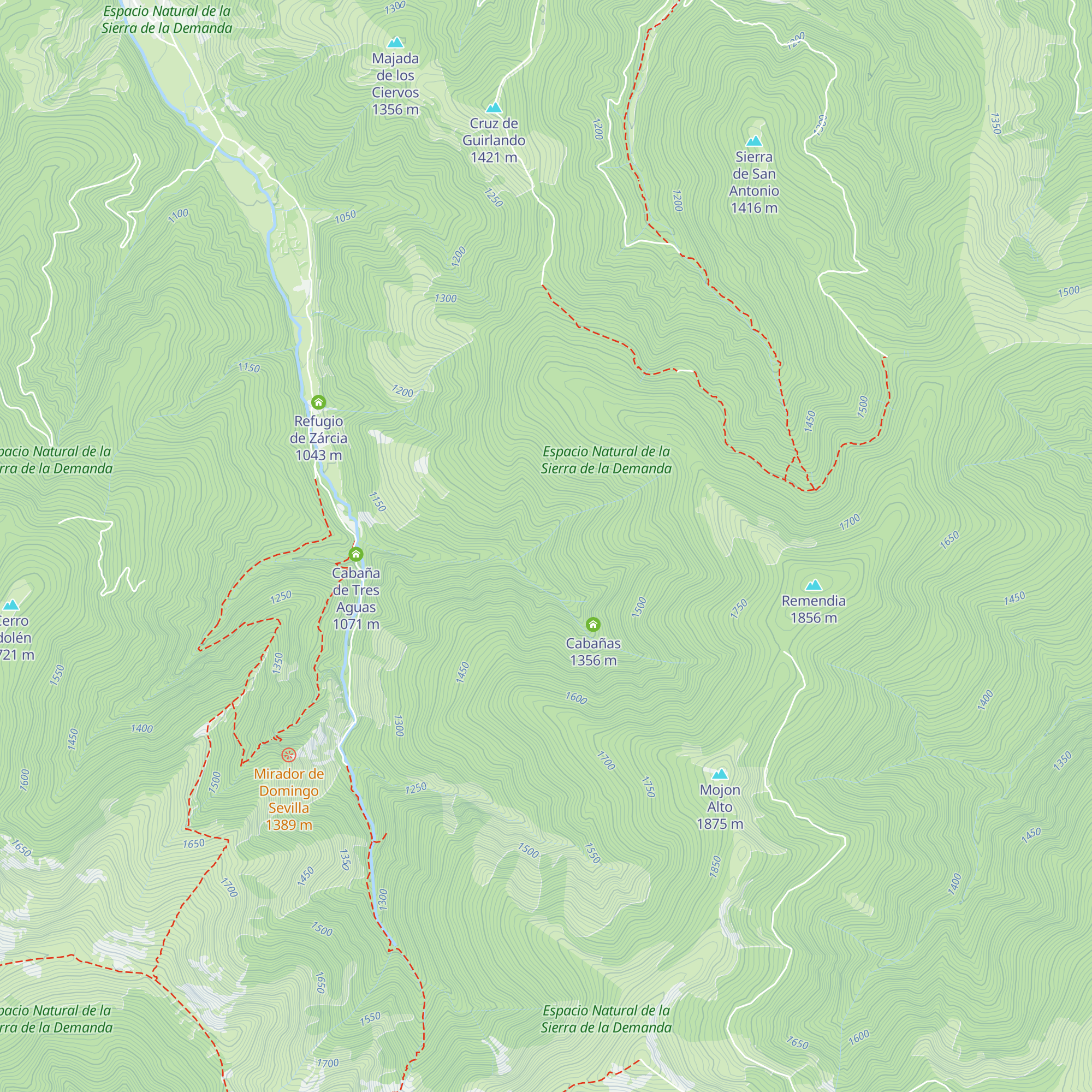 Cabaña map