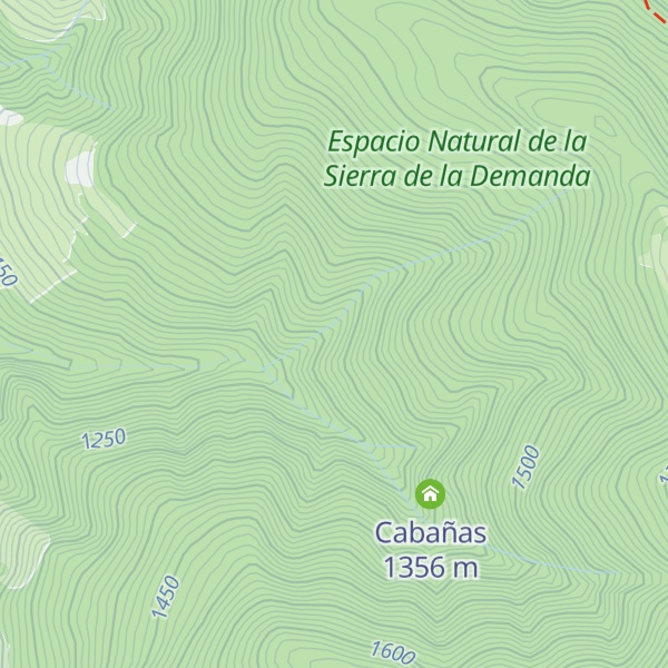 Map of Cabaña