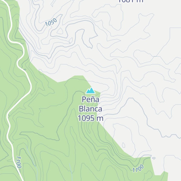 Map of Peña Blanca