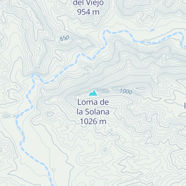 Map of Loma de la Solana