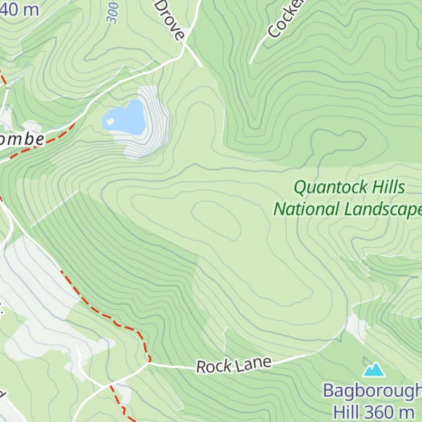 Map of Wills Neck