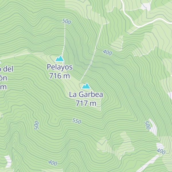Map of La Garbea
