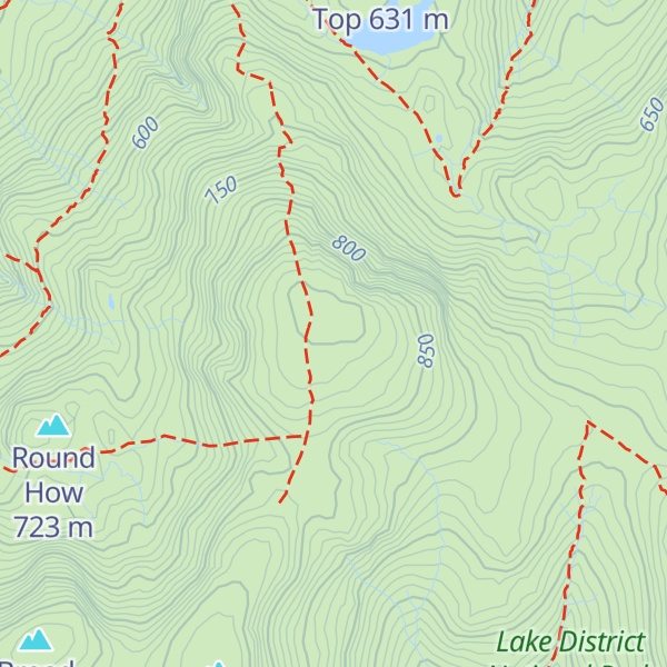 Map of Great End