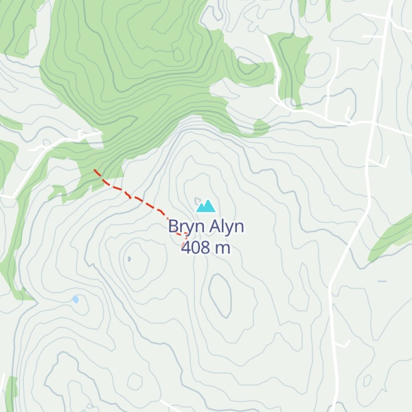 Map of Bryn Alyn