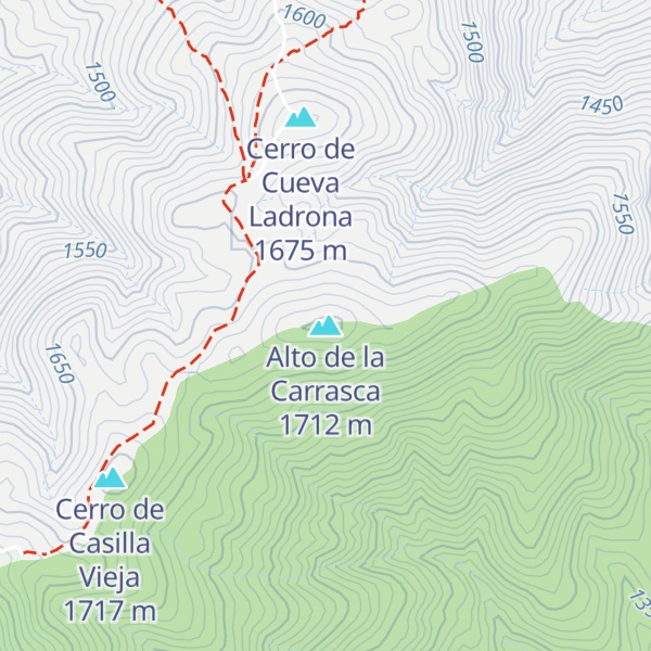 Map of Alto de la Carrasca