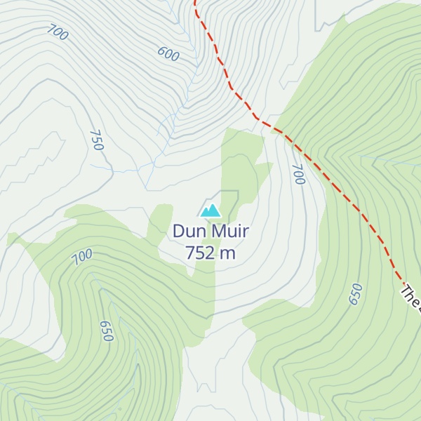 Map of Dun Muir