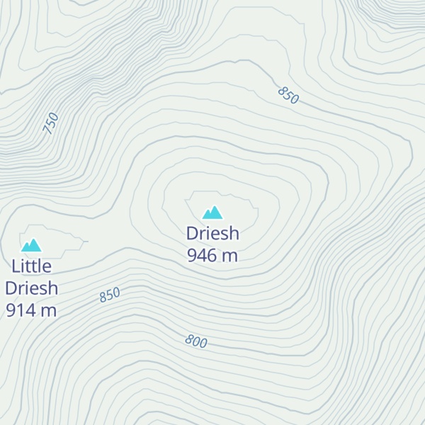 Map of Driesh