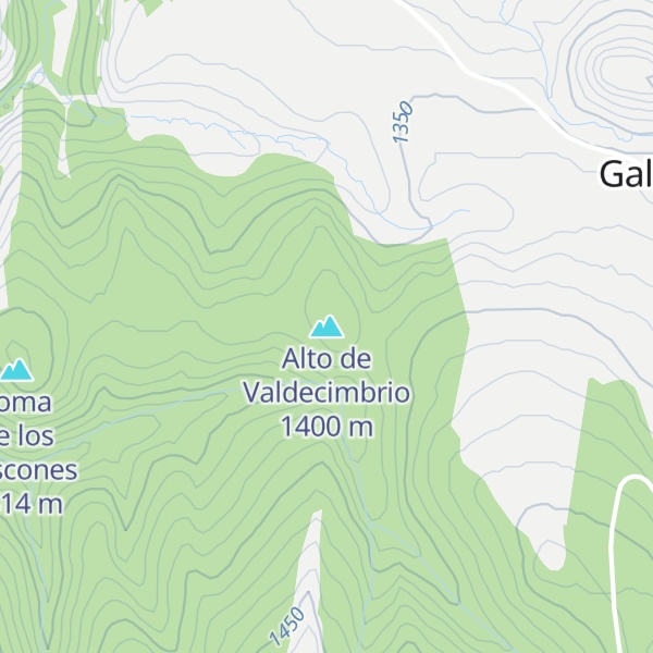 Map of Alto de Valdecimbrio