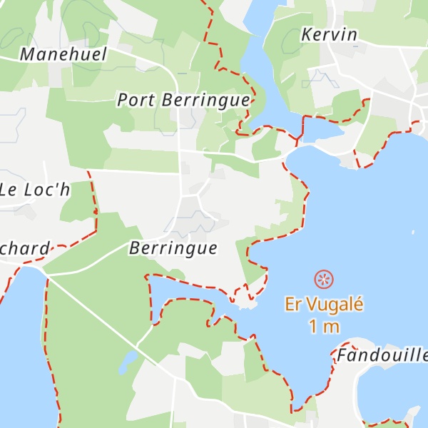 Map of Gîte Ty Chouan