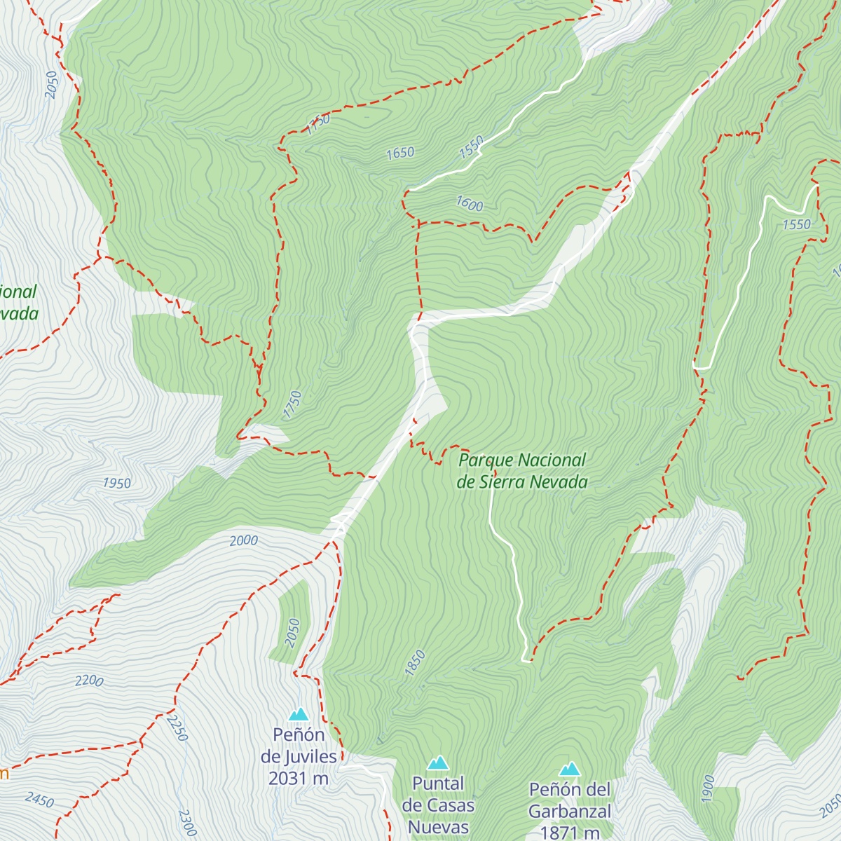 Refugio Picón de Jérez map