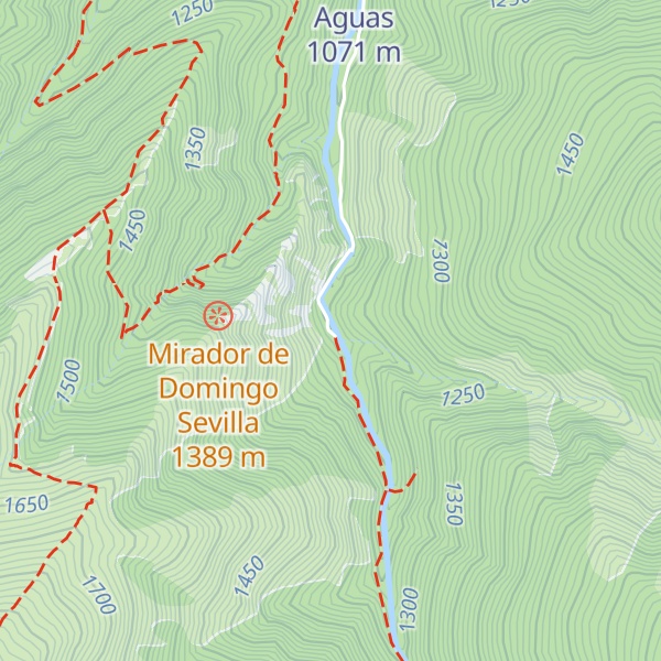 Map of Refugio-Choza de Laguarra