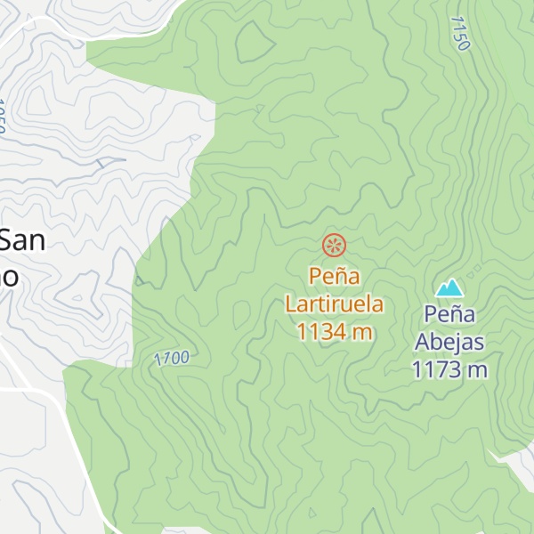 Map of Chozo La Barga