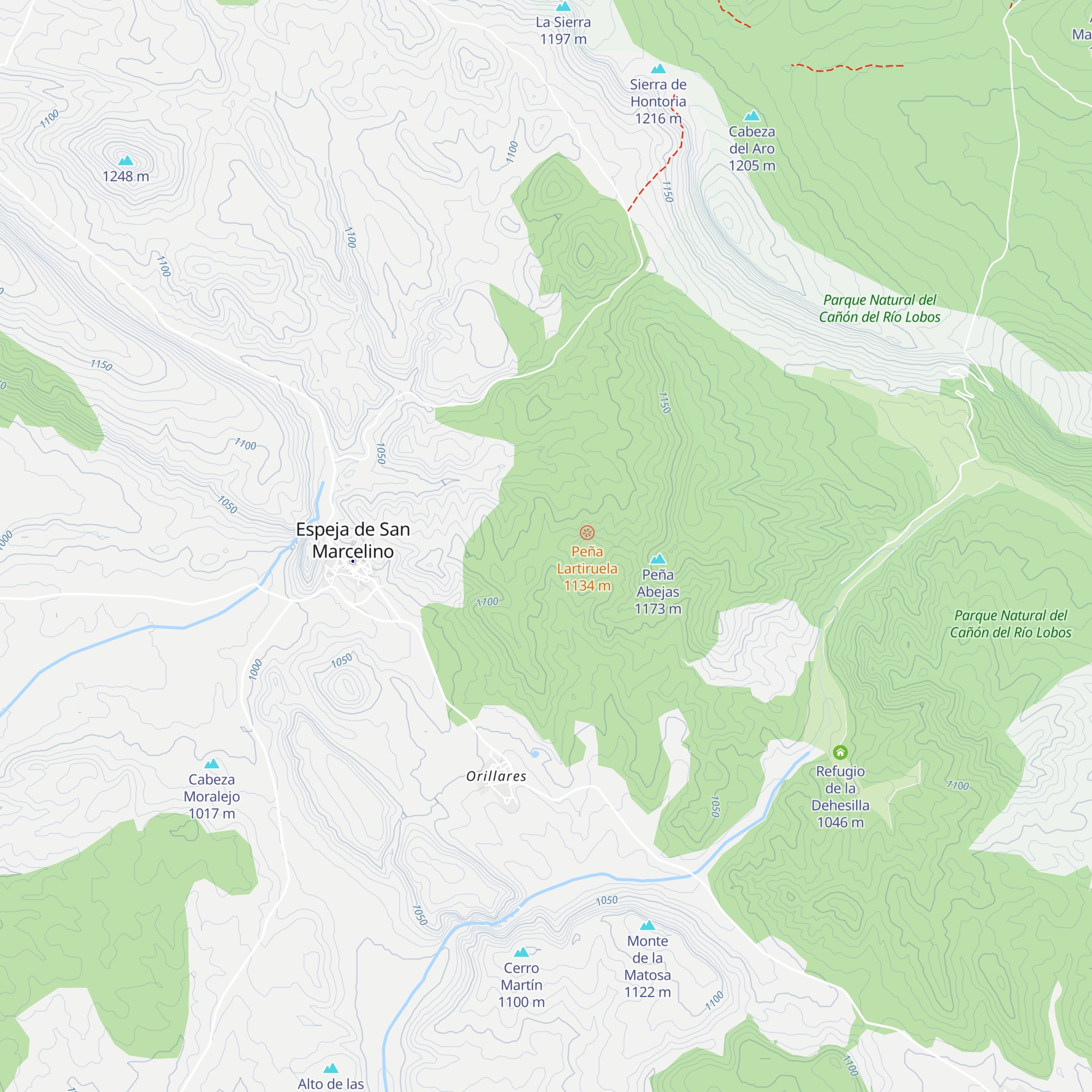 Chozo La Barga map