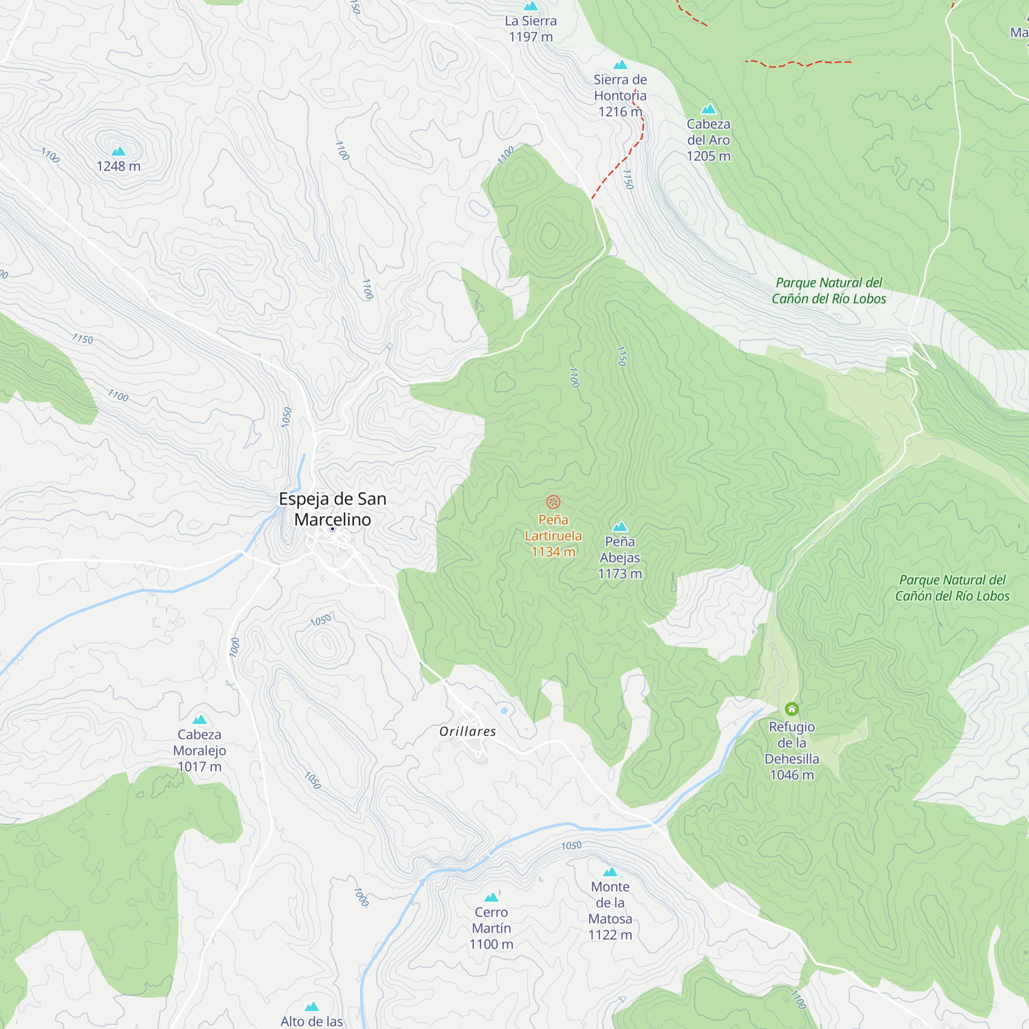 Chozo La Barga map
