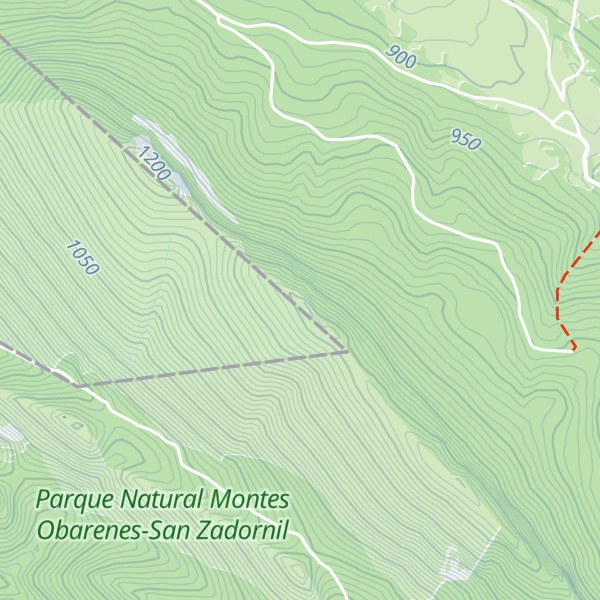Map of Sierra de Árcena