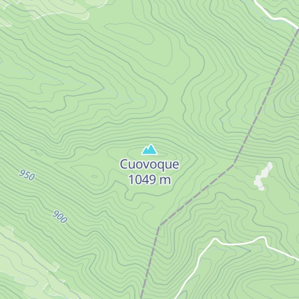 Map of Cuovoque