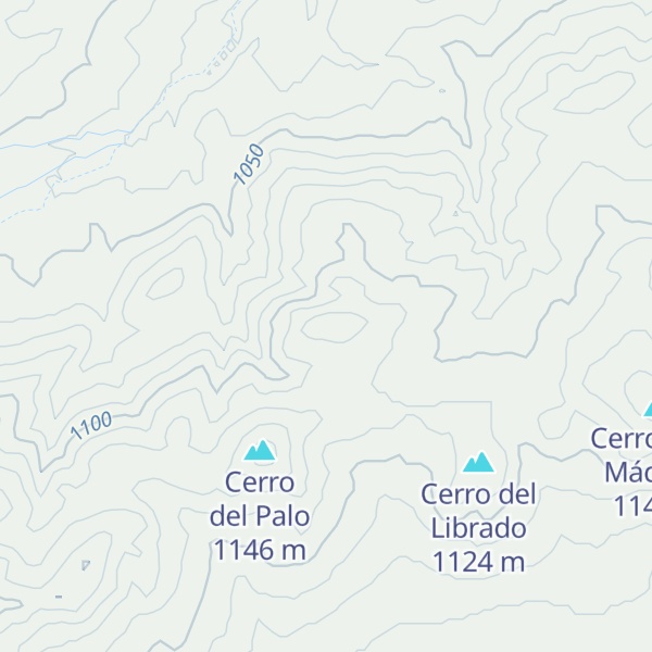 Map of Cerro de la Fuente