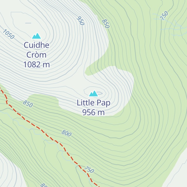Map of Little Pap