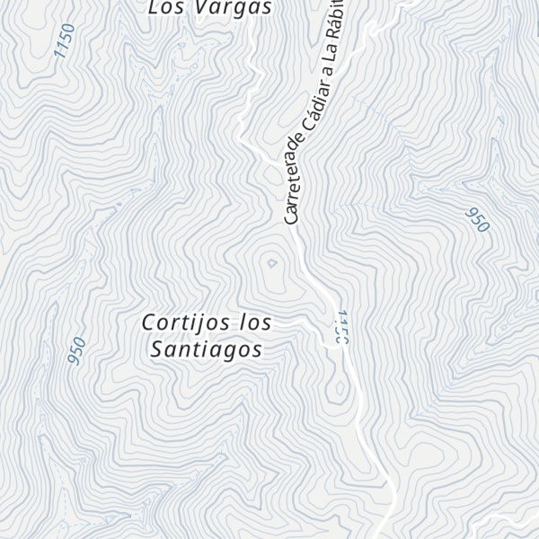 Map of Cerro Carrillo