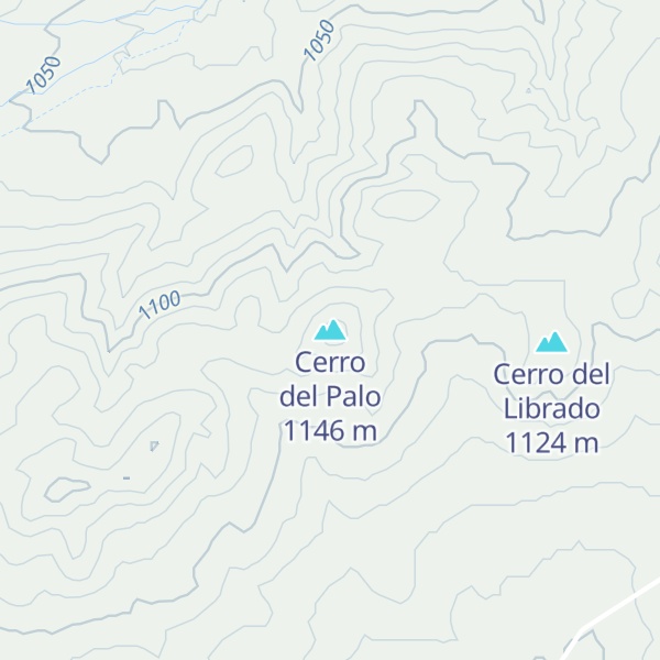 Map of Cerro del Palo