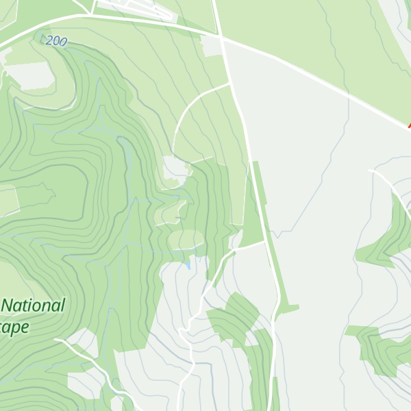 Map of Warren Hill