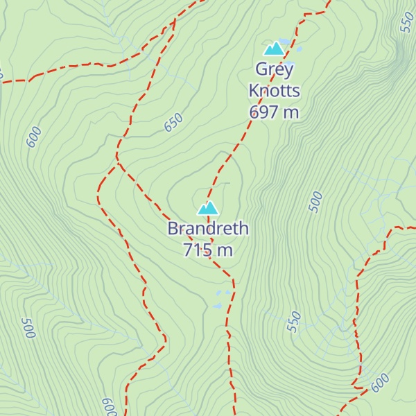 Map of Brandreth