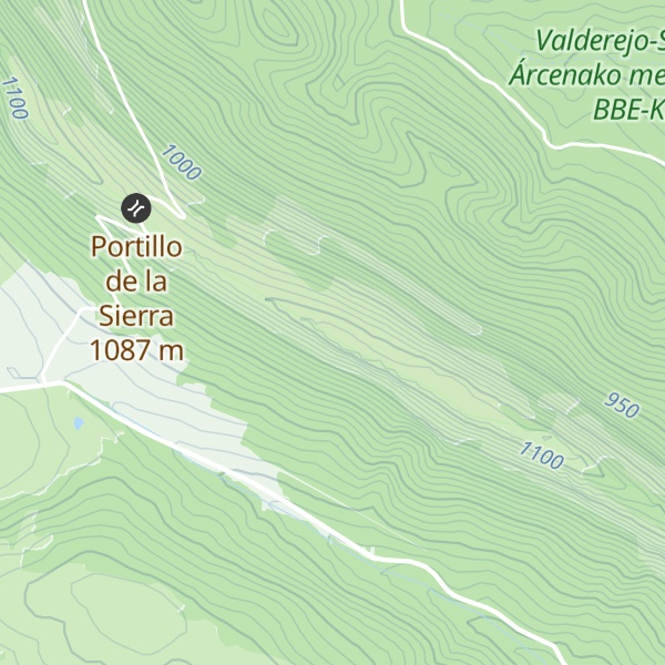 Map of Cueto de la Coronilla
