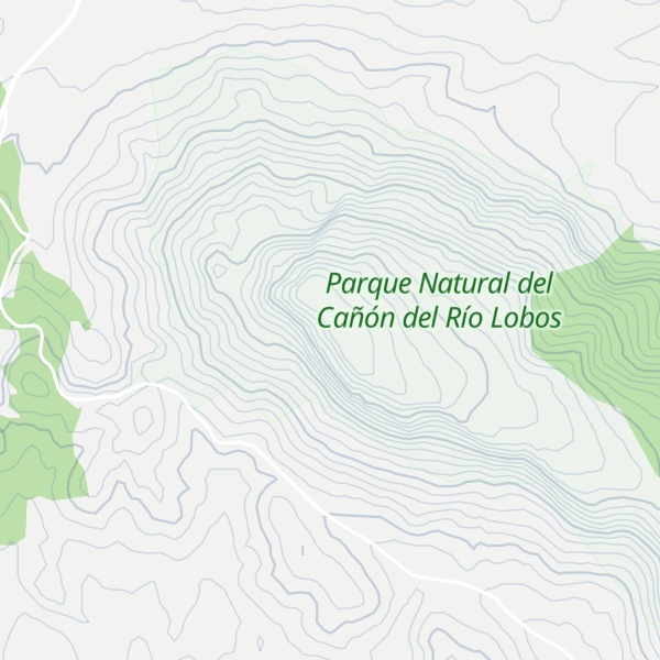 Map of Pico de las Navas
