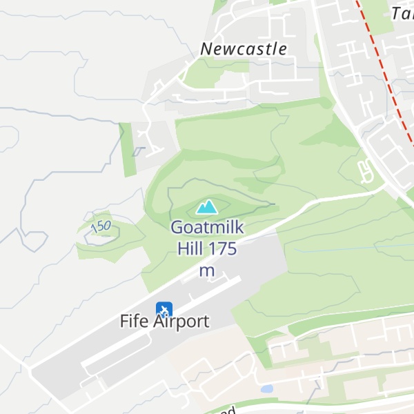 Map of Goatmilk Hill