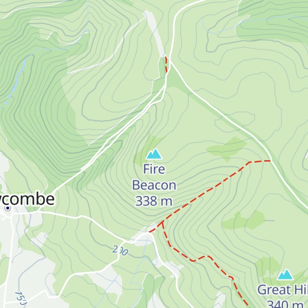 Map of Fire Beacon