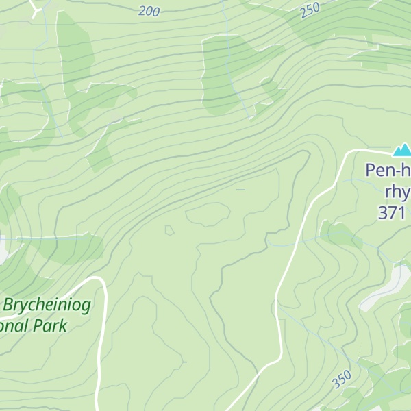 Map of Twyn Disgwylfa