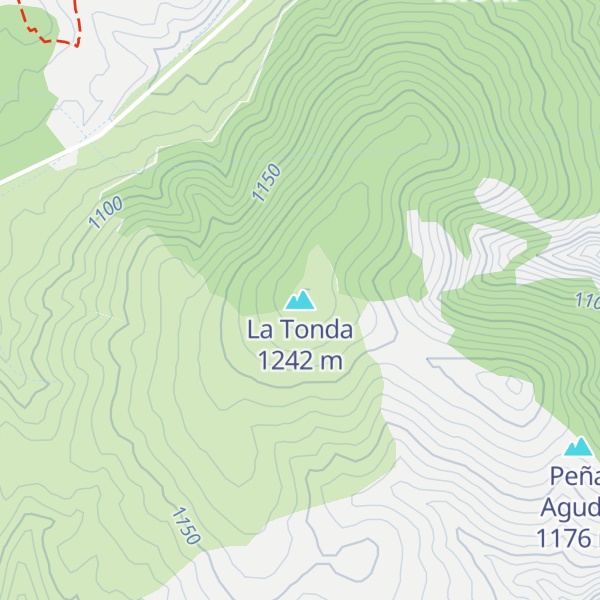 Map of La Tonda