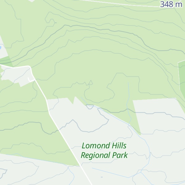 Map of Hanging Hill