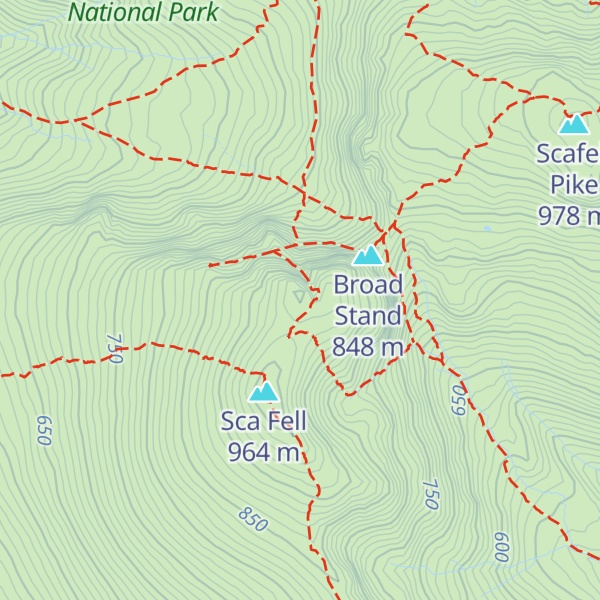 Map of Symonds Knott