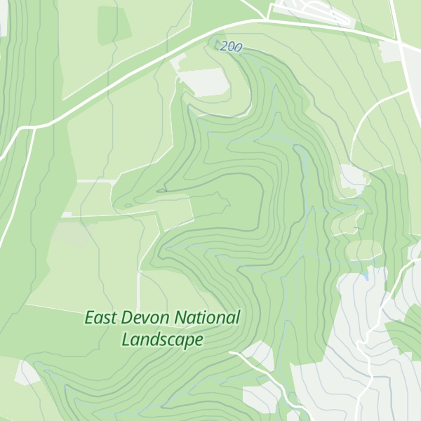 Map of Clapps Hill
