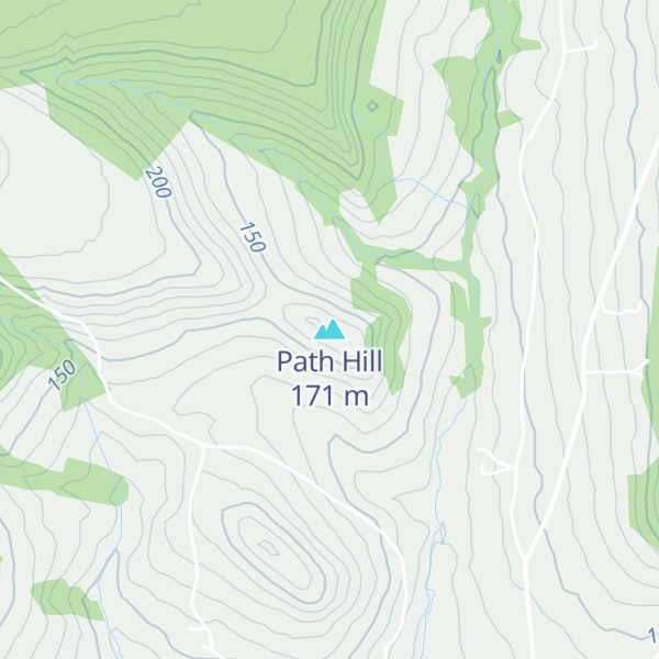 Map of Path Hill