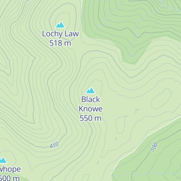 Map of Black Knowe