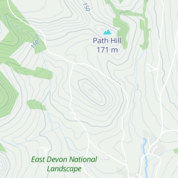 Map of Evergreen Hill