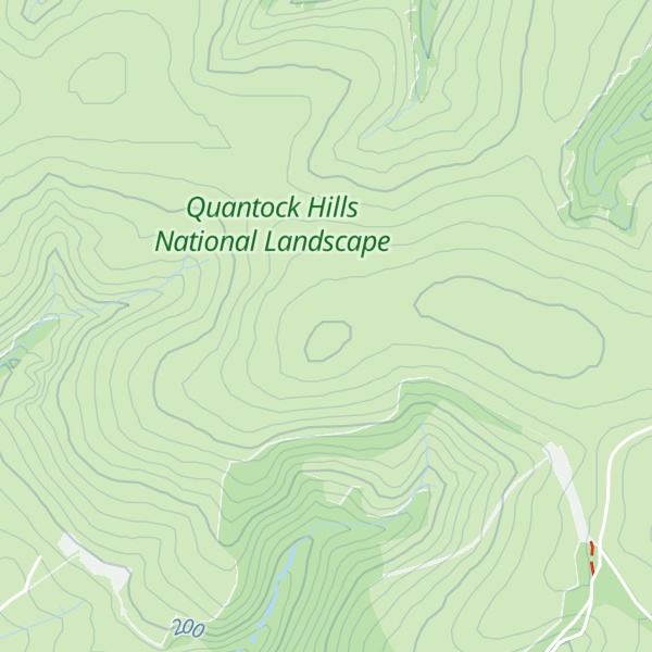 Map of Hurley Beacon