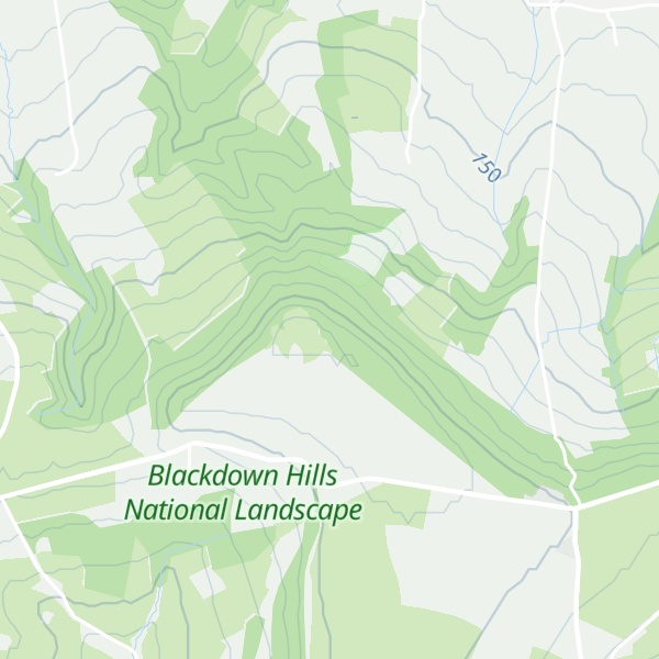 Map of Wellington Hill