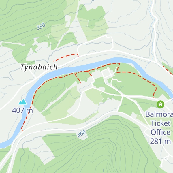 Map of Balmoral Castle